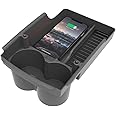 Braveking1 Car Wireless Charger for Tesla Model S/Model X 10W Qi Wireless Phone 3-Coil Charger Pad Console Organizer with Dual Cup Holder Center for iPhone 11/XS/XR/X/SE/8P/8, Galaxy S20/S10/S9/S8