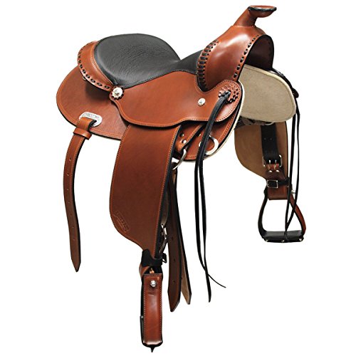 Argys-Art-Western-Saddle-Severe-155-Western-Saddle-Cognac