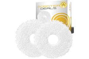 ‎ROBOTER DEALS Roboter Deals Mikordaserpads, Ersatz-Tücher (2 Stück) für Yeedi Floor 3 Station