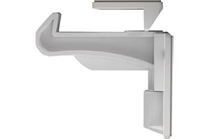 Cerradura de cajón a prueba de niños de BEARTOP | fuerte sujeción (> 15kg) gracias a la cinta TESA | tornillos opcionales | invisible desde el exterior | ayuda y vídeo de instalación | 20 piezas