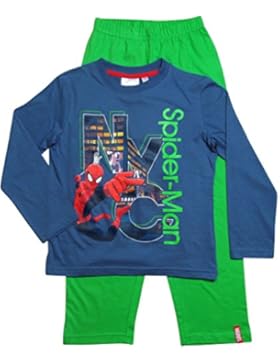 Spiderman Kollektion 2017 Schlafanzug 92 98 104 110 116 122 128 Jungen Pyjama Neu Lang Amazing