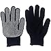 Lalang Black 1 Pair Hairdressing Heat Resistant Gloves Hair Straightener Curling Tong Gloves