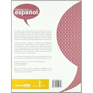 Método de español para extranjeros. Hablamos español. Nivel C. Libro de ejercicios: Instituto Castellano y Leonés de la Lengua