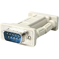 StarTech.com NM9MF DB9 RS232 Serial Null Modem Adapter, Null Modem Adapter, DB-9 (M) to DB-9 (F)