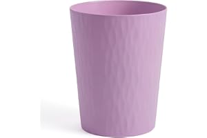 Sinoba Papperskorg 9099 Skräpkorg Papperskorgen Plast perfekt för barnrum Kontor Kök Höjd 30 cm 12L