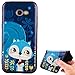 Produktbild Hülle für Samsung Galaxy A5 2017,Handyhülle für Samsung Galaxy A5 2017,Ultra Dünn Handyhülle,Leweiany 3D Kreativ Bunte Malerei Blaue Eichhörnchen Painted Matt Prägung Muster Ultra Dünn Soft TPU Silikon Gummi Schutzhülle Kratzfeste und Scratch-Resistant Handytasche Schutz Handy Hülle Case Rückseite Handy Tasche Premium Shell Slim Etui Schale Bumper Case für Samsung Galaxy A5 2017 Anti-Scratch Schutzhülle