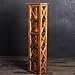 Produktbild SHABBY CHIC HOLZREGAL DVD/CD-RACK MASSIVHOLZ REGAL 116cm Indo HOLZ RUSTIC GREY