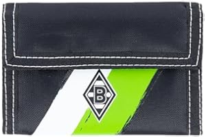 Borussia Mönchengladbach VFL BMG Portafoglio in nylon, Nero , taglia unica, Moderno