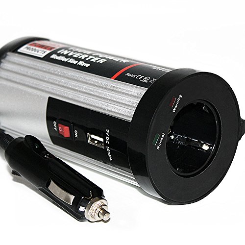 Spannungswandler Wechselrichter Stromwandler Inverter KFZ Auto 150/300W 12V-230V USB 5V – Modellwahl - 4