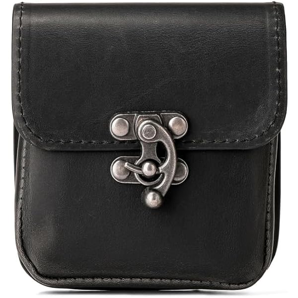 Middeleeuwse renaissance heuptas heuptas kostuumaccessoire voor Viking Knight Pirate Cosplay lederen retro zak Larp, middeleeuwse stijl (rood