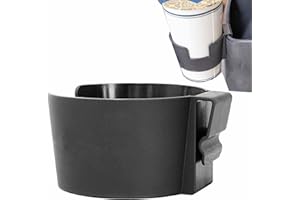 YOUDING Car Cup Holder, Clip On Cup Holder, Drink Holder, Beverage Cup Holder Stroller, Electric Vehicle Car Door Cup Holder, Easy To Disassemble