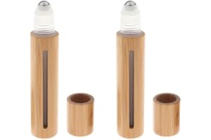 HELLERY 2pieces 15ml Bouteille de Parfums en Vide Flacon Bille en pour Voyage