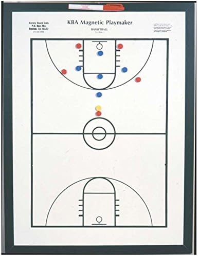 KBA Magnetic Playmaker Basketball Coaching Board, 18