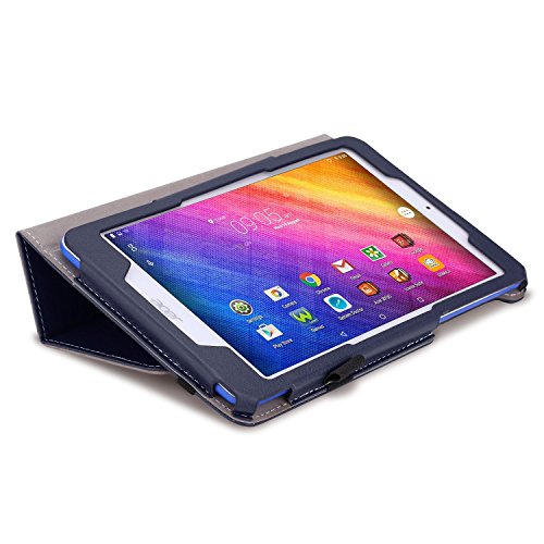 MoKo Acer Iconia One 8 B1-820 / B1-830 Hülle – PU Leder Ständer Tasche Schutzhülle Lederhülle Schale Smart Case Cover mit Standfunktion für Acer Iconia One 8 B1-820 8.0 Zoll Tablet-PC, Marineblau - 5