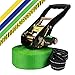 Price comparison product image Slackline 15 m King (loadable up to 3 tons) by BB Sport, Colour:green