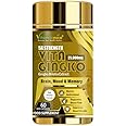 Vitaminnica Vita Gingko Biloba 5X High Strength 25000mg | Vegan Supplement | Cognitive Support, Memory, Focus & Circulation | 60 Capsules