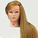 Neverland Professional 26"Super Long 100% Real Hair Training Head With Free Clamp For College and Professional Use