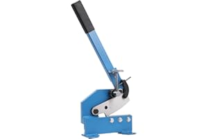 SUDEG Cisaille à Levier,Cisaille Manuelle Convient,Cisaille à Tôle Cisaille à Percussion,Cisaille à Métal Cutter Métallique Manuel Plaque de Barre Cisaille Coupe Tôle,Lame 125mm