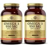 Solgar Omega-3 950 mg Balık Yağı, 100 Softgel, 2 Adet