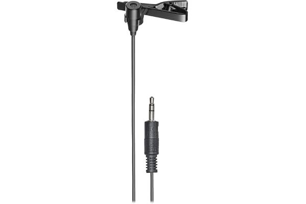 Audio-Technica 3350x Microphone À Condensateur Omnidirectionnel À Clipser Noir