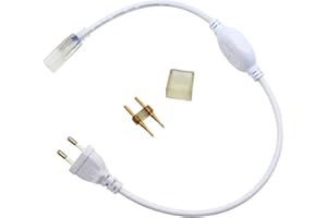 GreenSun Bloc d'Alimentation, Transformateur pour Bande LED 5050, Tube Lumineux 220-240 V, Accessoire pour Tuyau Lumineux, Prise Européenne