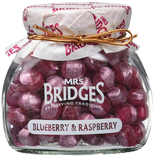 Mrs. Bridges - Caramelos de Arándanos Azules y Frambuesas - 6 de 55 gr. (Total 930 gr)