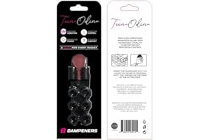 TecnoOdino Padel Dampers Anti-Vibration, Easy Vibes, variiert das Gleichgewicht des Schlägers, Anpassung des Schlägers, Vibrationsdämpfer, 0,7 g – 8 Stück