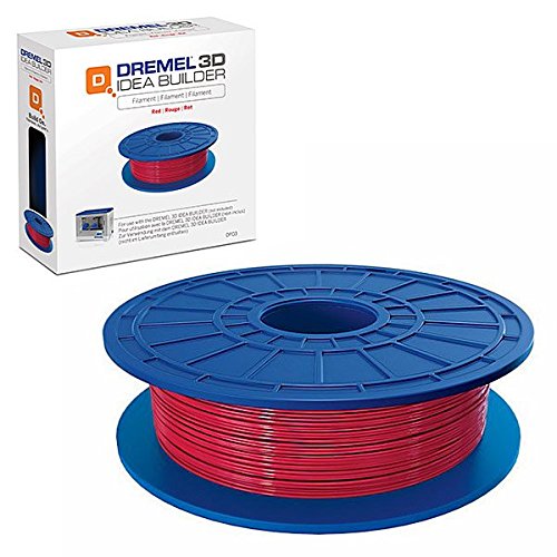 Dremel PLA Filament auf pflanzlicher Basis hergestellt, recyclebar, 1,75 mm, 3D Drucker, rot, 26153D03JA - 2