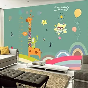 All Your Design Cartoon Theme PVC Vinyl Self Adhesive Kids Wallpaper(3x4 Feet, Design no. kids-wallpaper-pt03)