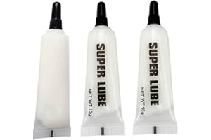 Furiga Lubrificante sintetico industriale Lubrificante per guide stampanti 3D per macchine CNC con asse vite T8 Confezione da 3 pezzi