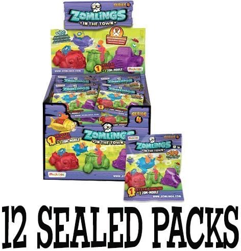 Zomlings Series 4 Zom-Mobile 12 packets by Zomlings