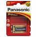 Produktbild Panasonic Pro Power Alkaline Batterie 9V Größe 1pc (Packung mit 36 x SGL)