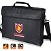 Produktbild Feuerfeste Dokumententasche, Goldbeing feuerbeständige wasserdicht Dokument Tasche mit Verstellbarem Schultergurt 38x28x7.5CM für Bargeld, Reisepass, Schmuck und Wertsachen