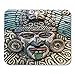 Produktbild HOTNING Gaming Mauspad Temple Indian Mayan Carved in Stone Mexican Maya Mexico Glyphs 11.8"x 9.8" Decor Office Nonslip Rubber Backing Mousepad Mouse Mat