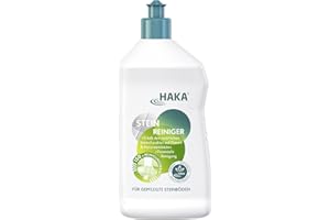 ‎HAKA HAKA Steinreiniger 150 Anwendungen, offenporige Neutralsteinböden und Steinfließen, 750 ml
