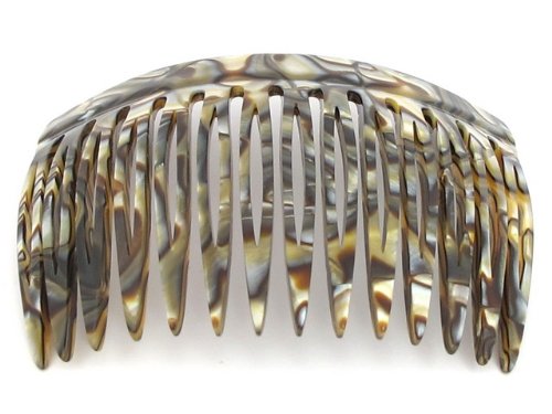 French Classic Slim Hair Comb Slide - 7 cm | Handmade in France