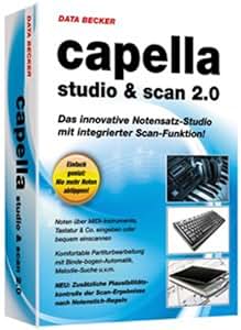 Capella Studio und Scan 2.0, CD-ROM Das innovative Notensatz-Studio mit integrierter Scan ...