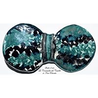 Nœud papillon en Ceramique Ligne Action Painting Fabriqué et Peint à la main par "Le Ceramiche del Castello di Nina Palomba" Pièce Unique Made in Italy Dimensions L 10 x H 5 cm