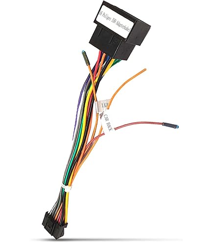 Kabelboom voor Ford Focus Mk2 Mondeo Mk4 C-Max Fiesta, 16pin voor Android Auto Radio Stereo Kabelboom Kabel Adapter, kabels