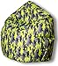 Produktbild Patchhome Sitzsack Camouflage Tropfenform Kiwi für In & Outdoor XXL 420 Liter - mit Styropor Füllung in 5 versch. Farben und 3 Größen