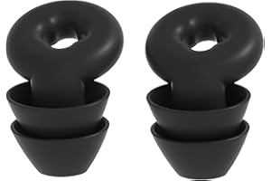 AMG SALES Tappi Orecchie per dormire - Protezione Acustica in Silicone Universale Riutilizzabile XS/S/M/L - Riduzione del Ruido 27dB - Antirumore per dormire, moto, lavoro, professionali