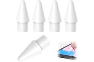 leruiyezs 5 Piezas para Puntas Apple Pencil Alta Sensibilidad y Precisión Pom Repuesto para Punta Apple Pencil Tips para Apple Pencil 1a 2a Generación USB-C y Pro Escritura Dibujo Compatible con iPad