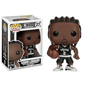 Funko Pop Kawhi Leonard San Antonio Spurs camiseta negra (NBA 27) - Imagen 3