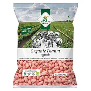 24 Mantra Organic Raw Peanut, 500g