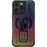 iPhone 16 Pro Max i&ccedil;in Magsafe İle Uyumlu Kılıf Holografik Tasarımlı Standlı Deri G&ouml;r&uuml;n&uuml;m Skinarma Kira Kobai Renkli