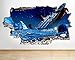 Produktbild tekkdesigns Stuckleisten Profilleiste C361 Titanic Iceberg Boot Ocean zerstörten Wand Aufkleber 3D Kunst Aufkleber Vinyl Raum