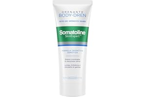 Somatoline SkinExpert, Body-Dren Intensivo Cryo-gel Gambe, Crema Gambe Drenante, Formula Cryoattiva Osmotica con Oxy-Dren Complex, 200ml