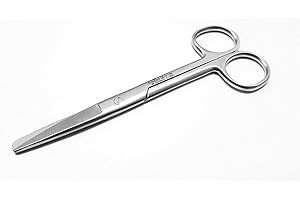 AR EMPORIUM Dressing Scissors 5.5" Nurses, Student, Bandage Scissors, Vets Scissors DS14 (Straight)
