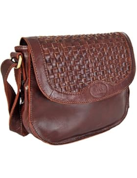 Rowallan , Damen Satchel-Tasche braun Deep Tan Small
