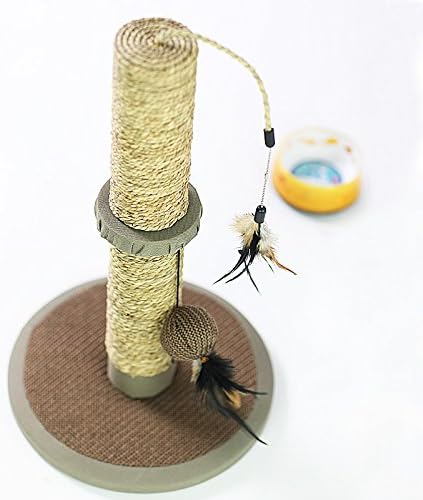Cat Scratch Board Pillow Teat Stick Luxury Pillar Pet Toys LNAG